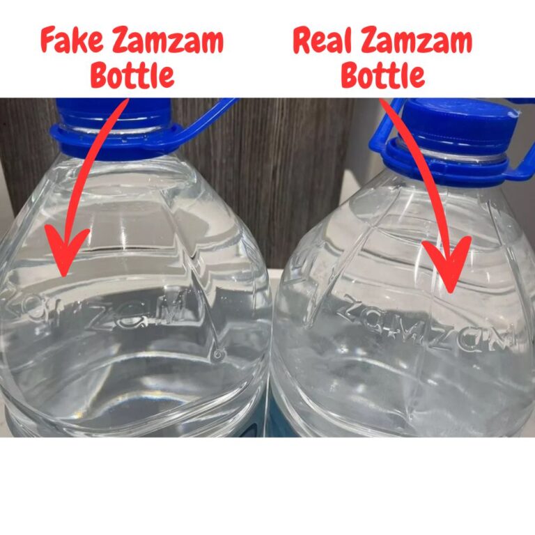 Fake Zamzam Bottle